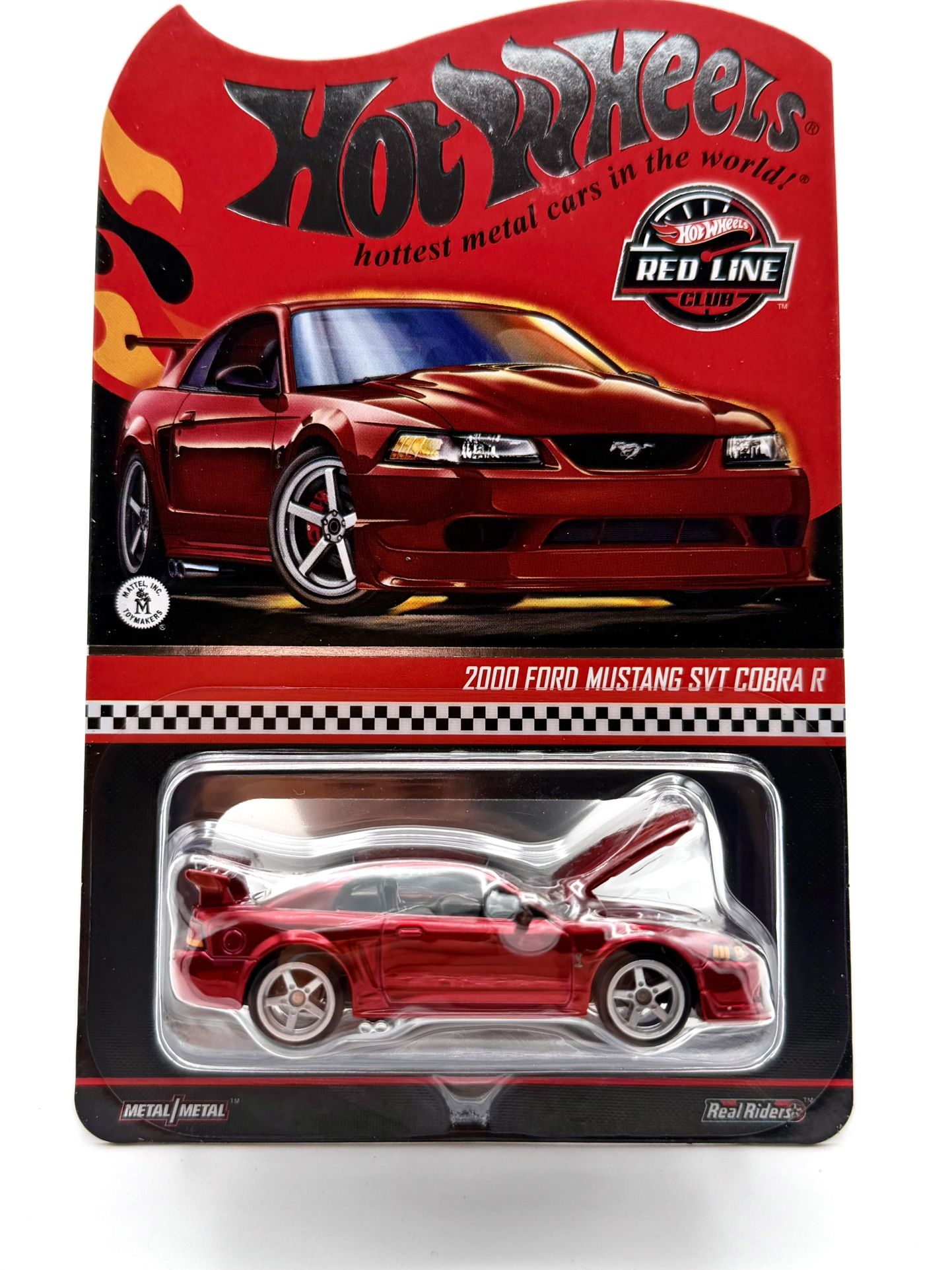 Hot Wheels 1:64 Scale RLC Exclusive Diecast Model 2000 Ford Mustang SVT Cobra R