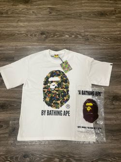 White Bape Tee Size L
