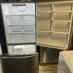 Stainless Steel Whirlpool Refrigerator