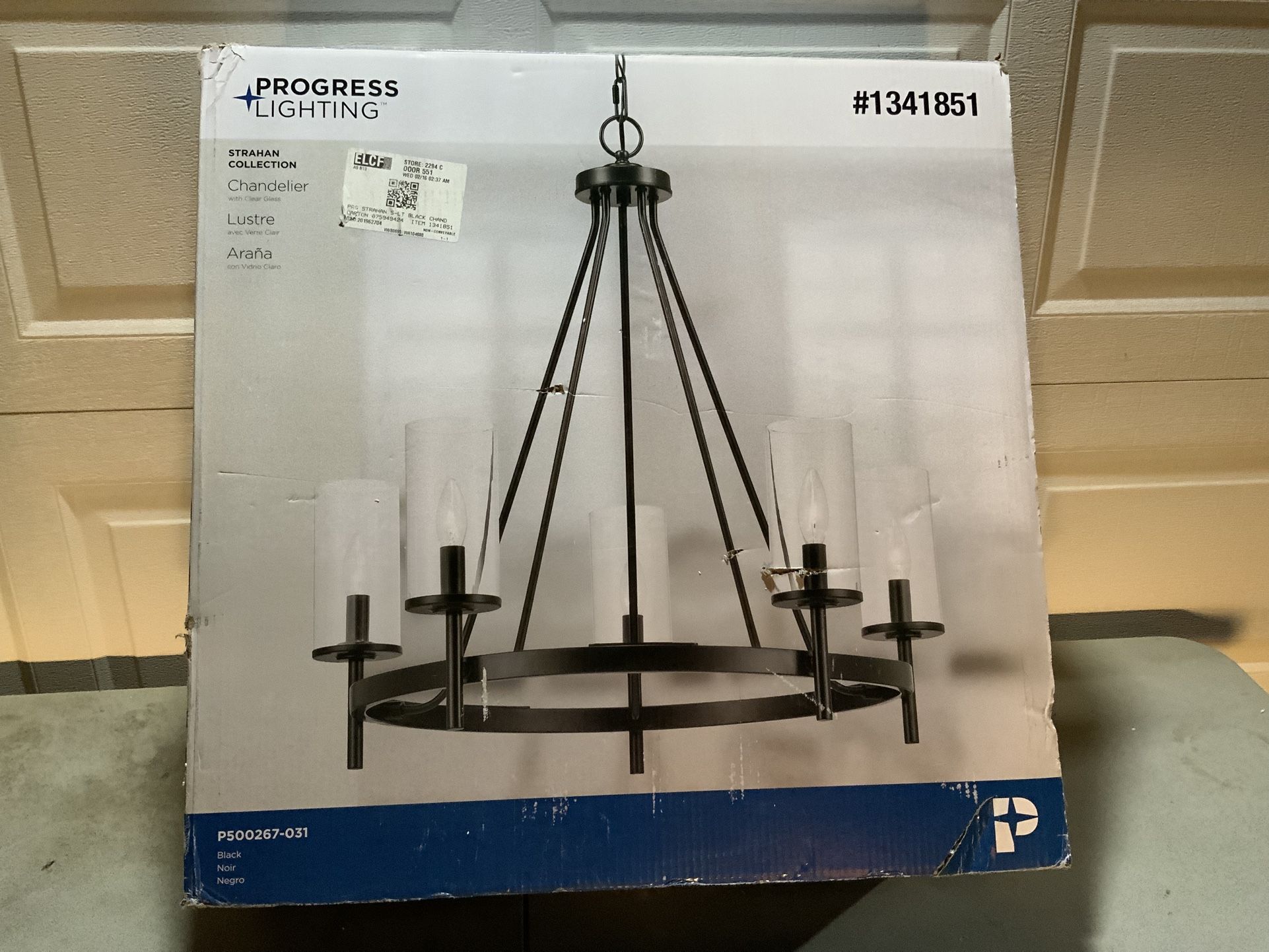 Progress Lighting Strahan Chandelier BRAND NEW