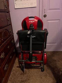 Mobile chair with bag