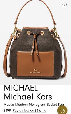 MK Medium Monogram Bucket Bag