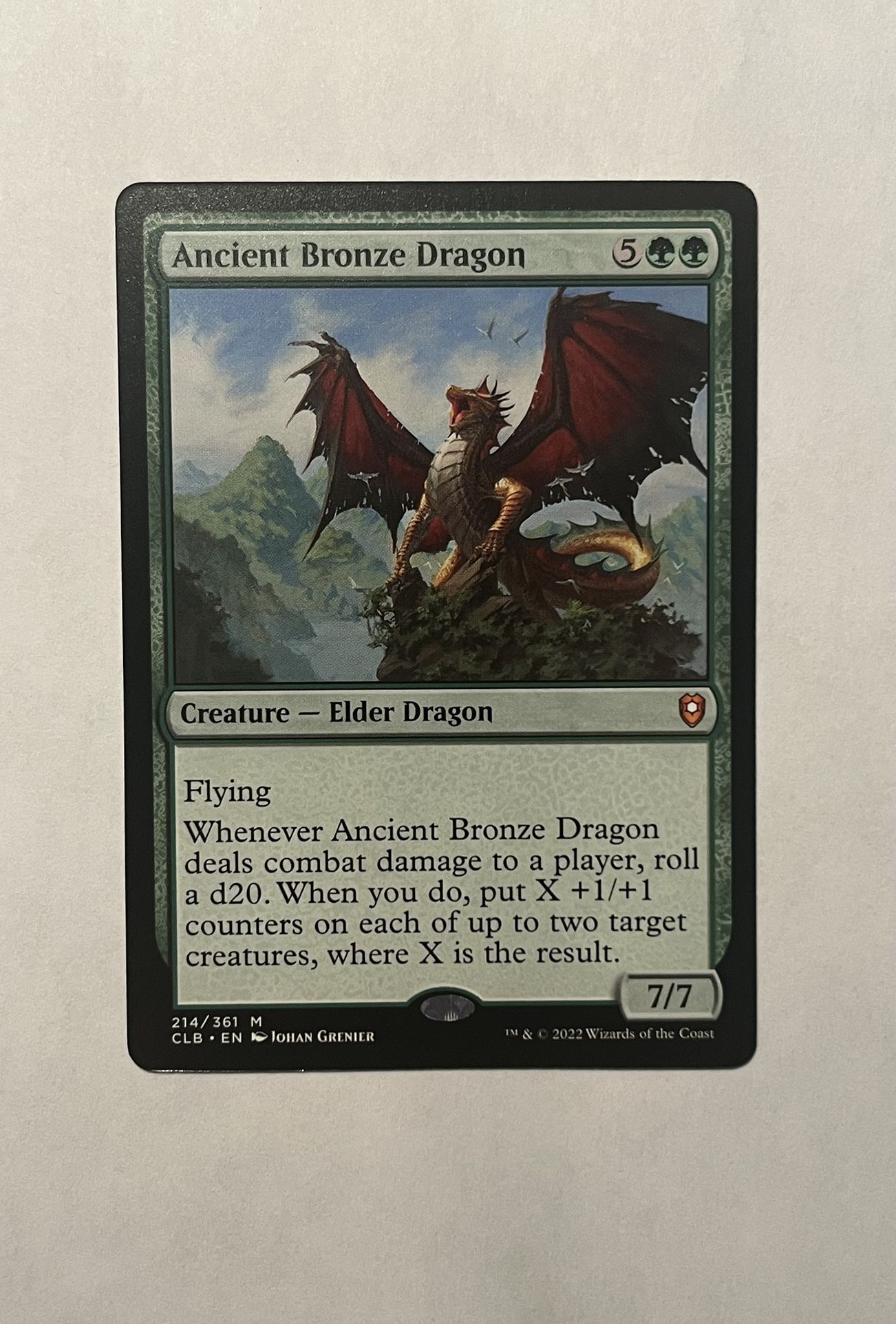 Ancient Bronze Dragon - Commander Legends: Battle for Baldur's Gate (CLB)