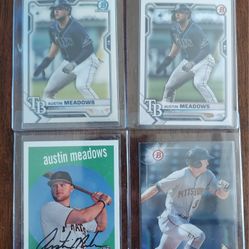 AUSTIN MEADOWS BASEBALL CARD COLLECTION!!