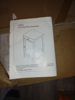 New In Box Cat box Enclosure