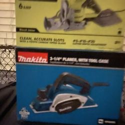 Makita Planner & Ryobi