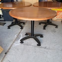 Brand New Solid Oak Wood Tables 30 Each New Oversize Chairs 30 Each 3 Available 