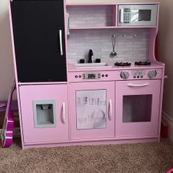 Pink Kitchen Set