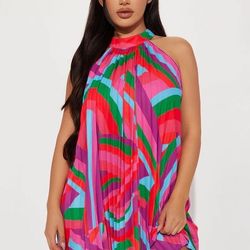Fashion Nova Mini Dress / Colorful Dress 