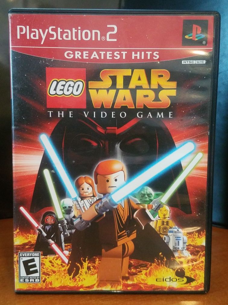 LEGO Star Wars The Video Game Playstation 2 Greatest Hits PS2 Kids Family Video Game