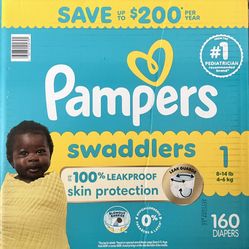 Pamper Swaddlers Size 1 