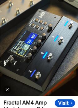 Brand New Fractal Audio AM4 Amp Modeler