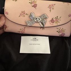 Coach Pink Wallet 