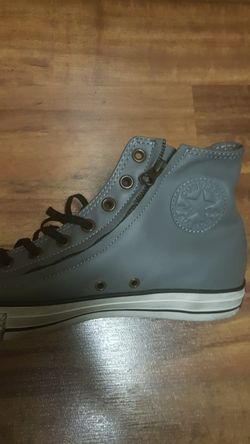 Converse leather zip 10.5 nib