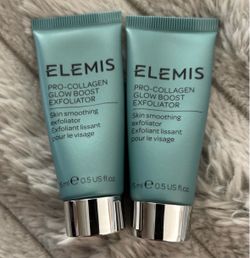 NEW ELEMIS PRO COLLAGEN GLOW BOOST EXFOLIATOR $15 for both!!!