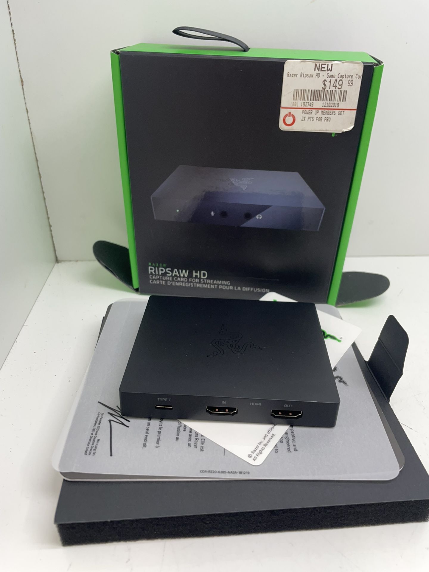 Razer Ripsaw HD Capture Card For Streaming 173482/11