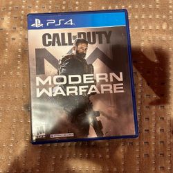 PS4 Call Of Duty Modern Warfare