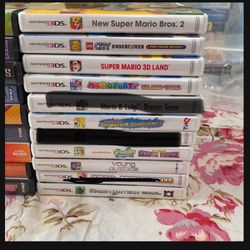 Nintendo 3DS & DS Games (see Description  For Prices)