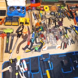 Big LOT Of Tools & 2 Rigid Packout Tool Boxes 