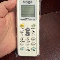 NEW Universal A/C Remote Control - K-1029A - Works with 8000+ Models