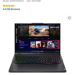 Legion Pro 5i 16” Gaming Laptop