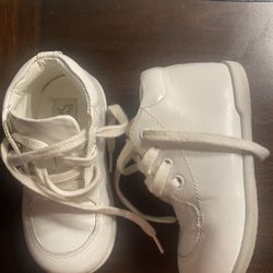 Boys White Dress Shoes Size 6 Toddler By Smart Step 