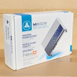 JL Audio Marine Series 6 Channel Power Amplifier 1200 Watts NexD Switching M600/6 🚨 Payment Options Available 🚨 No Credit Needed 🚨 