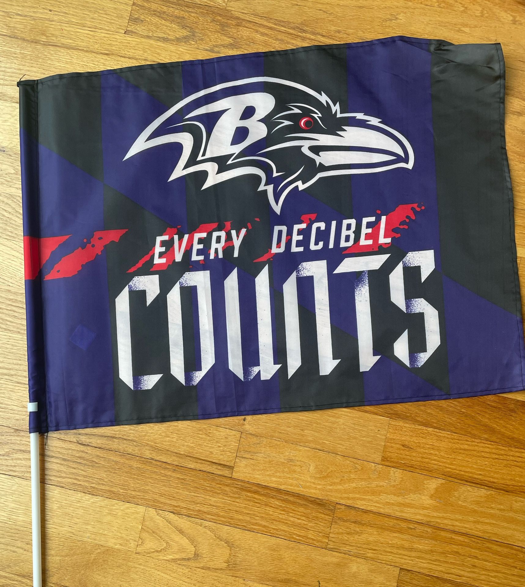 Raven’s Waving Flags