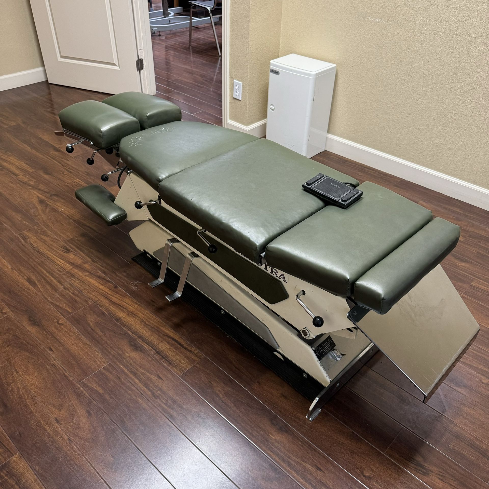 Electra Stationary Chiropractic Table with Cervical Drop