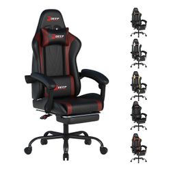 Gaming Chair with Footrest Reclining
Ergonomic Design