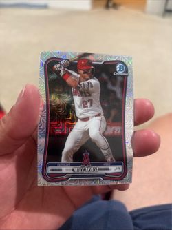 2026 Bowman Chrome Mike Trout Mojo Refractor #100