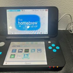 New Nintendo 2ds XL Turquoise/Black
