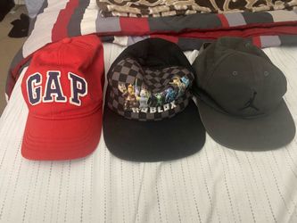 Boys caps ,Gap, RoBlox, jorden