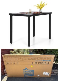 Brand new in box 55”x27” Counter Height Dining Table