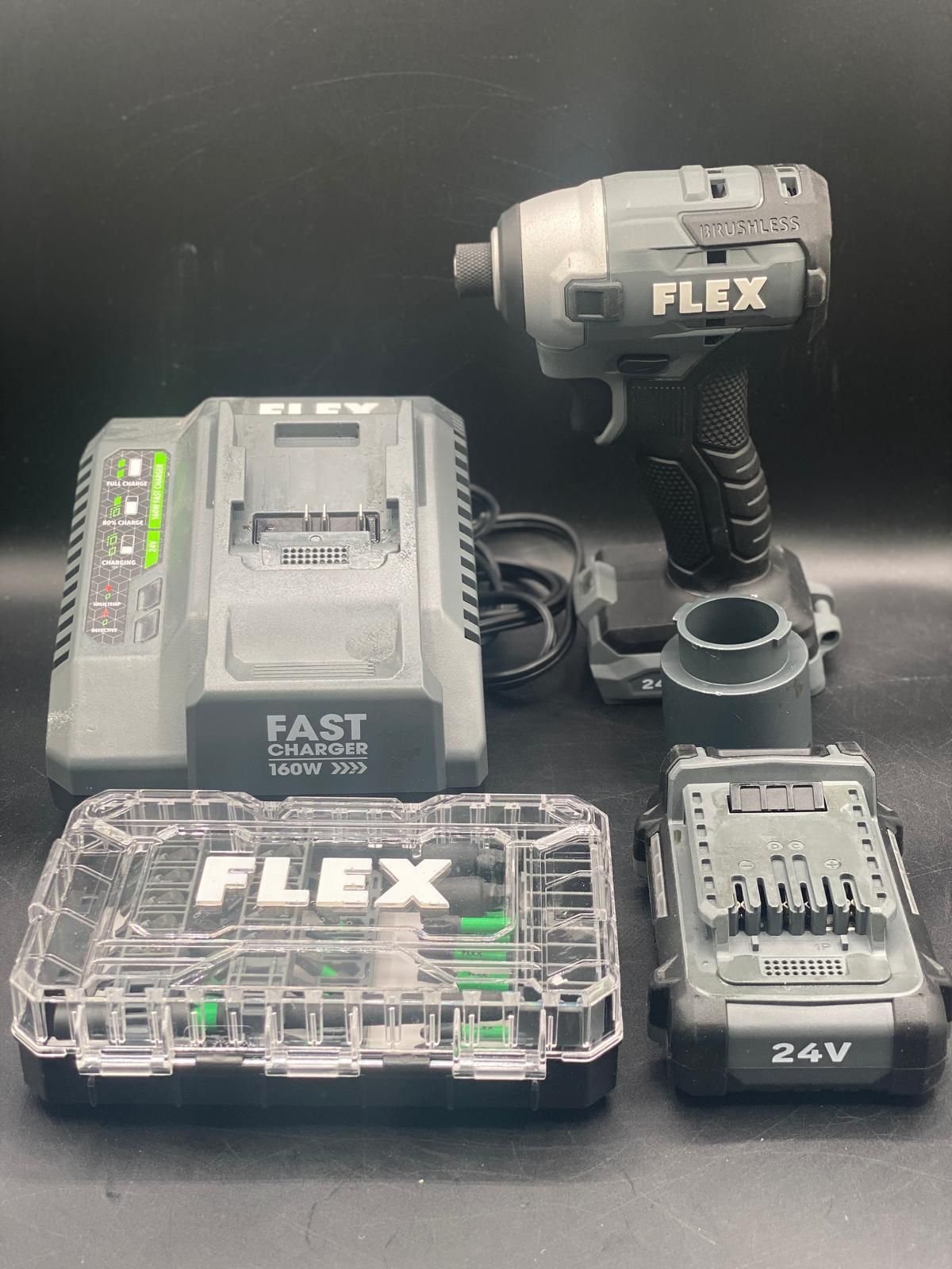 Brushless Cordless Drill - Flex 24-Volt 1/2-in