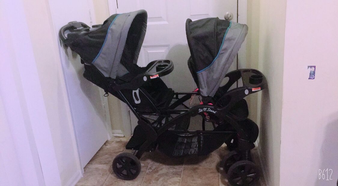 Baby Trend Sit N Double Stroller - Blue