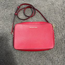 Michael Kors Red Crossbody