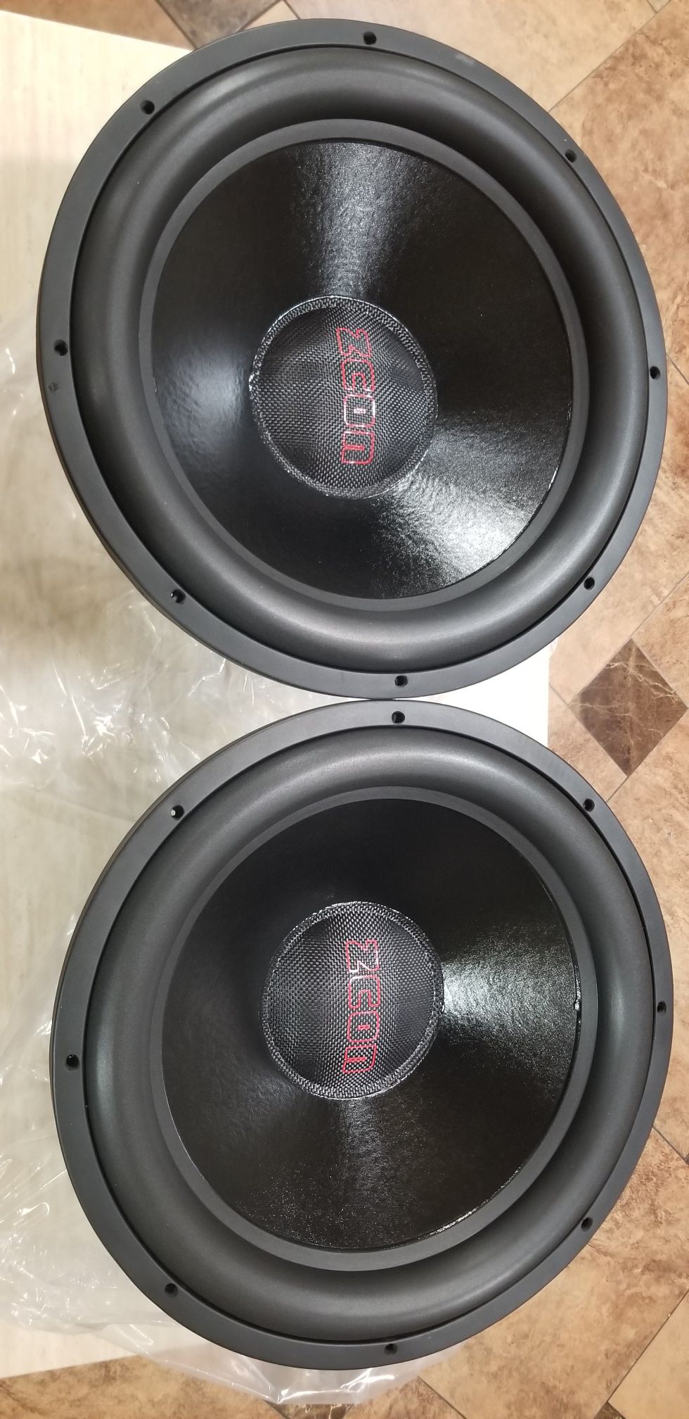 Zcon 18" SUBWOOFERS