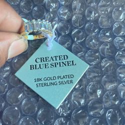 Gold Plated Ring Sterling Silver Ring