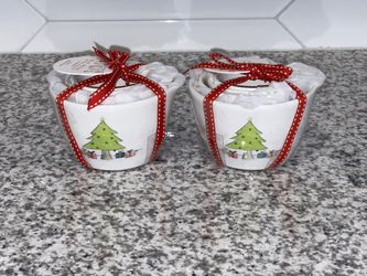 Rae Dunn Christmas Watercolor Measuring Cups