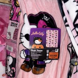 Hello Kitty Pirate Halloween blanket 