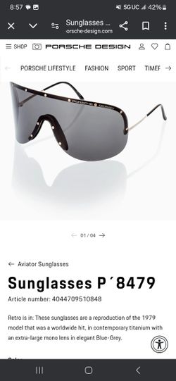 BRAND NEW ,, NEVER EVEN WORN BEAUTIFUL PORSCHE SUNGLASSES!!!!