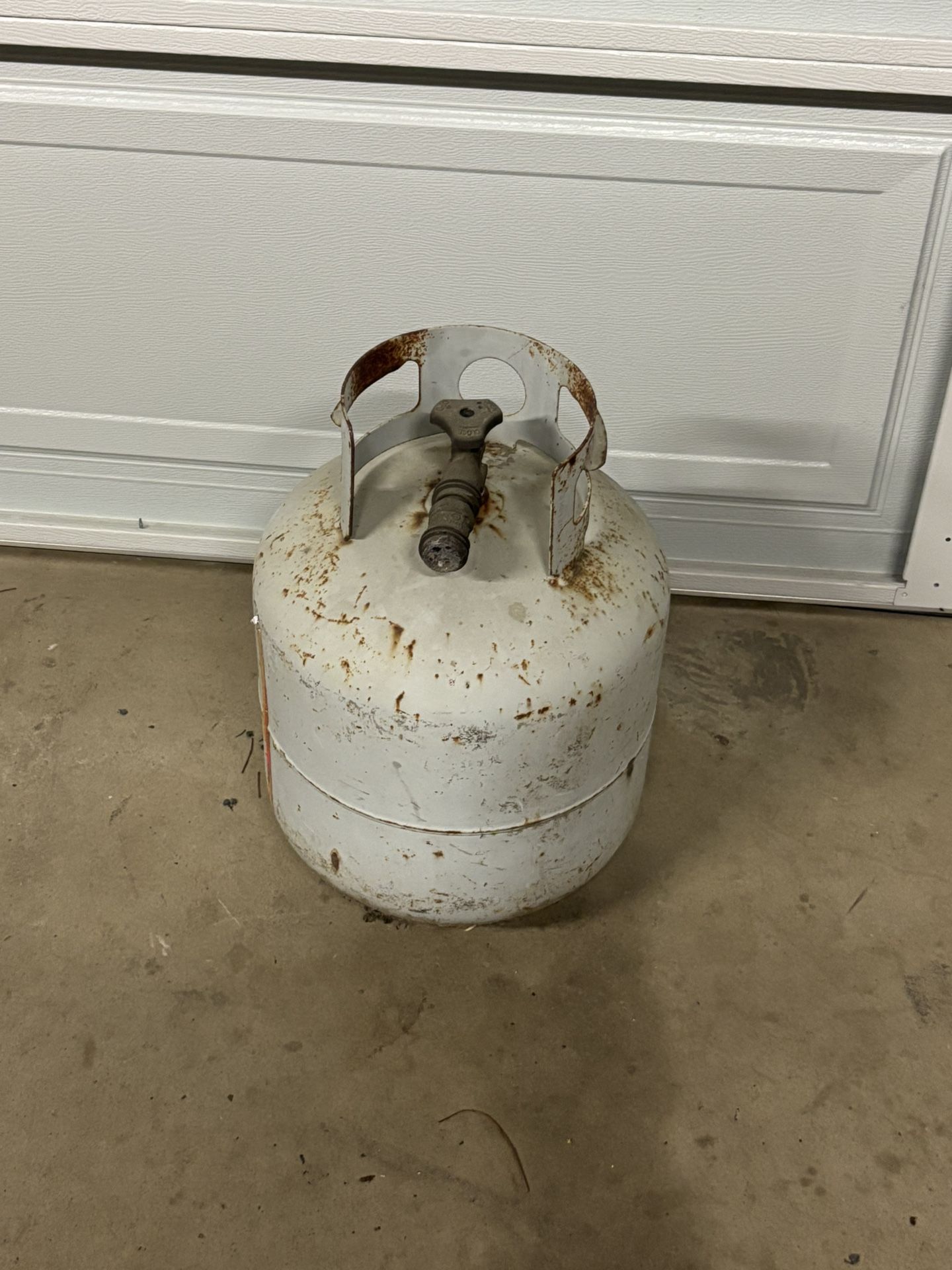 Empty Propane Tank