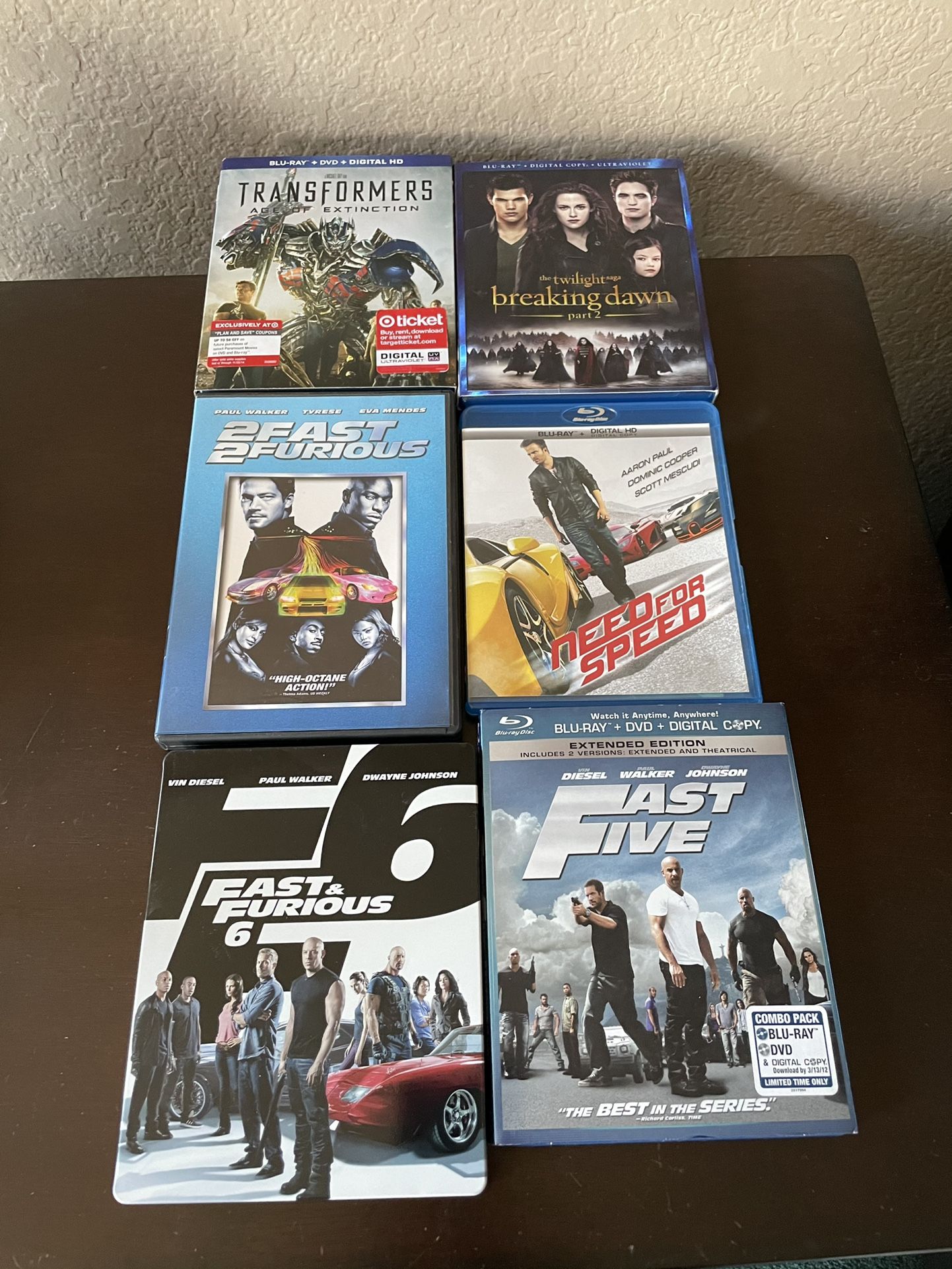 DVD's $3 EACH OR 5/$10 Some Like New **A FEW SPANISH MOVIES