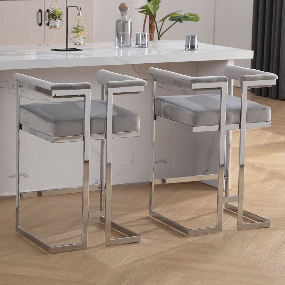 2 Modern Bar Stool “NEW “
