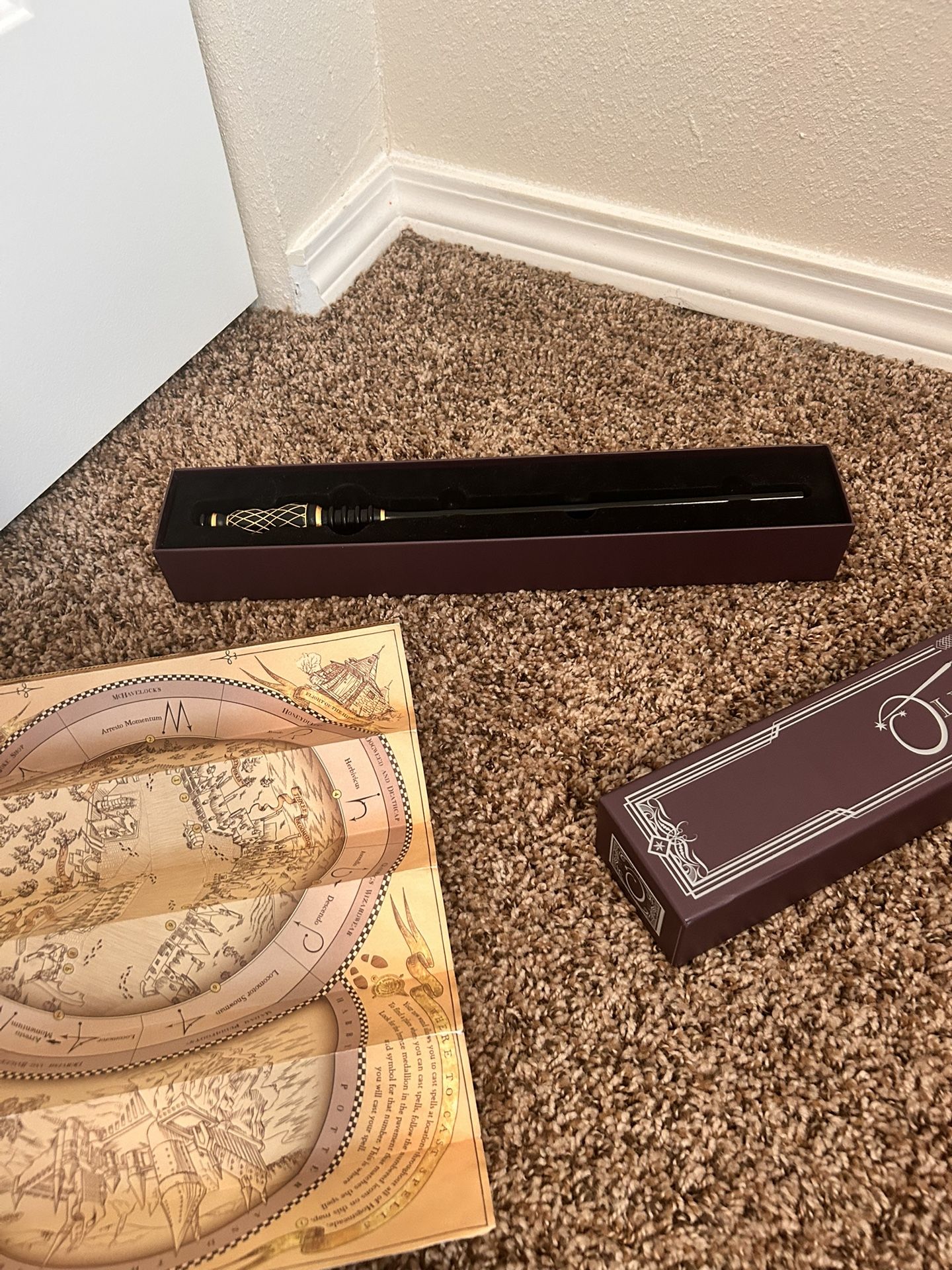 Universal Studios Wand With map included