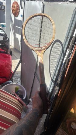 Vintage chemold tennis racquet