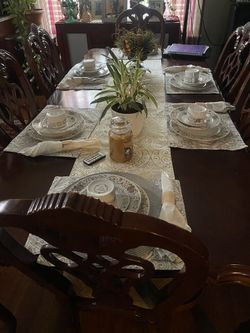 Dinning Table And Buffet 