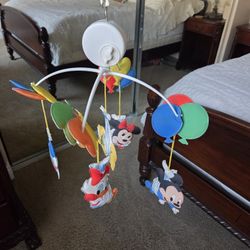 Vintage DISNEY CRIB MOBILE