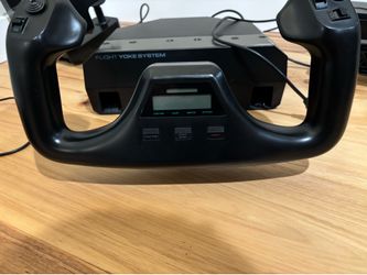 Logitech Flight yoke with throttle